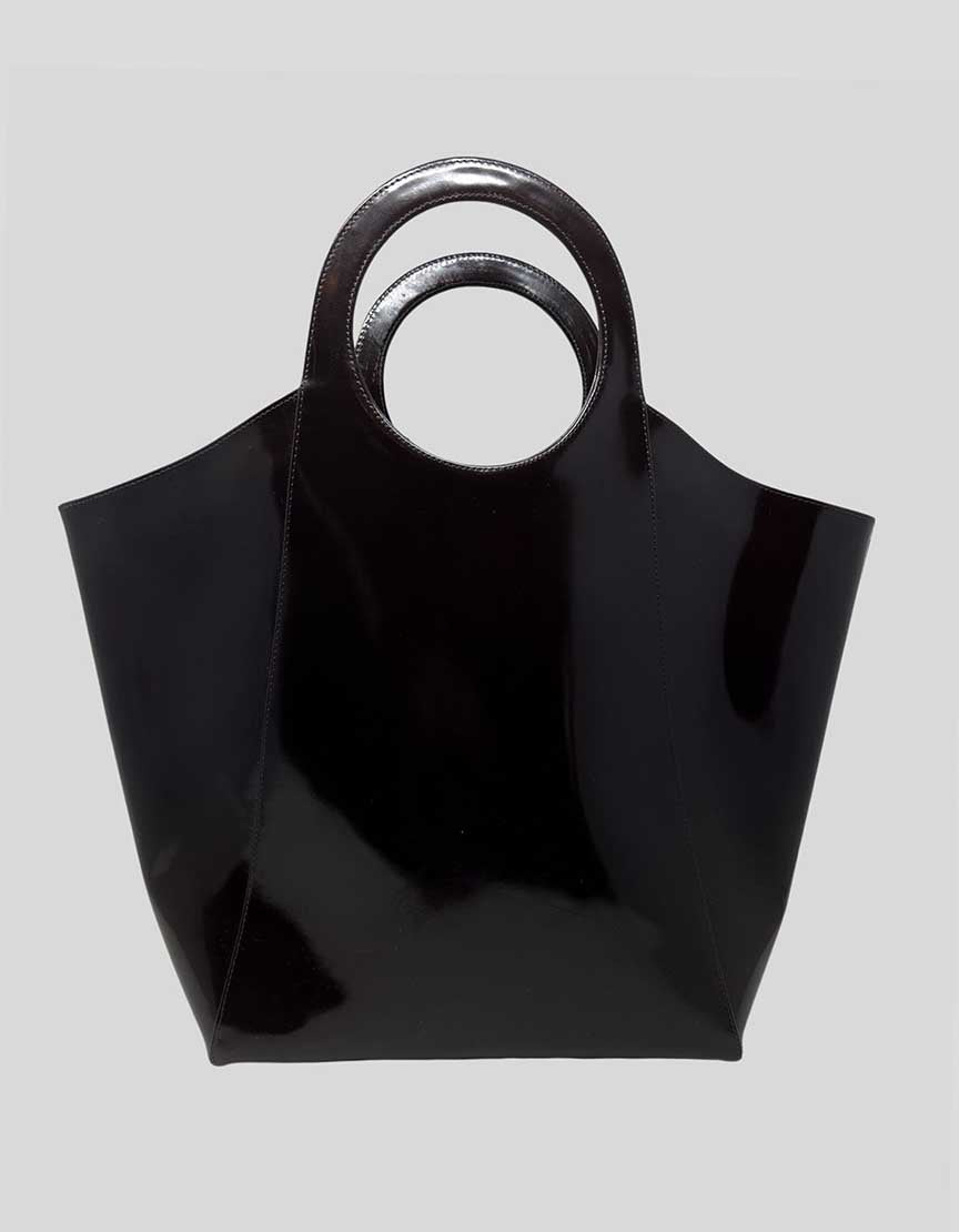 EMPORIO ARMANI Patent leather Tote Bag