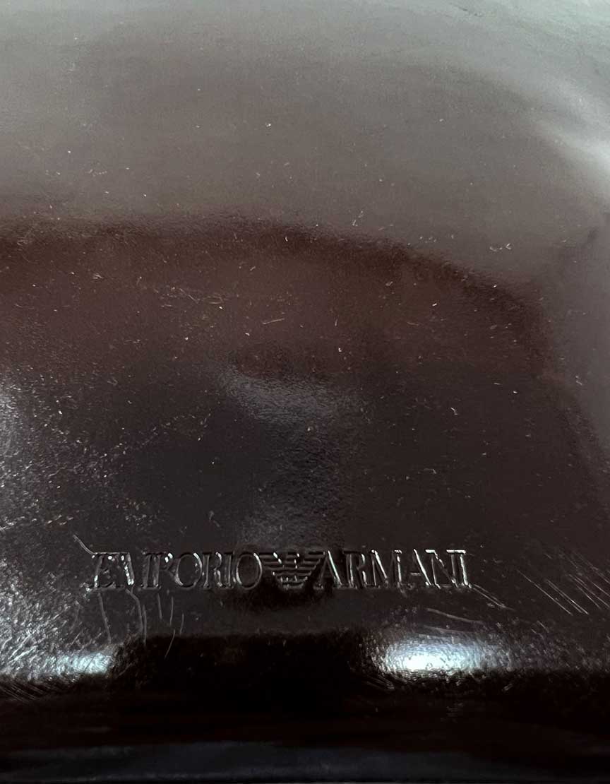 EMPORIO ARMANI Patent leather Tote Bag