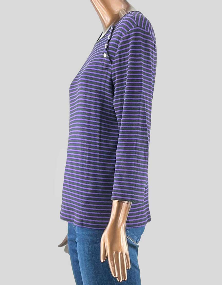 Chaps long sleeve crewneck top - X-Large