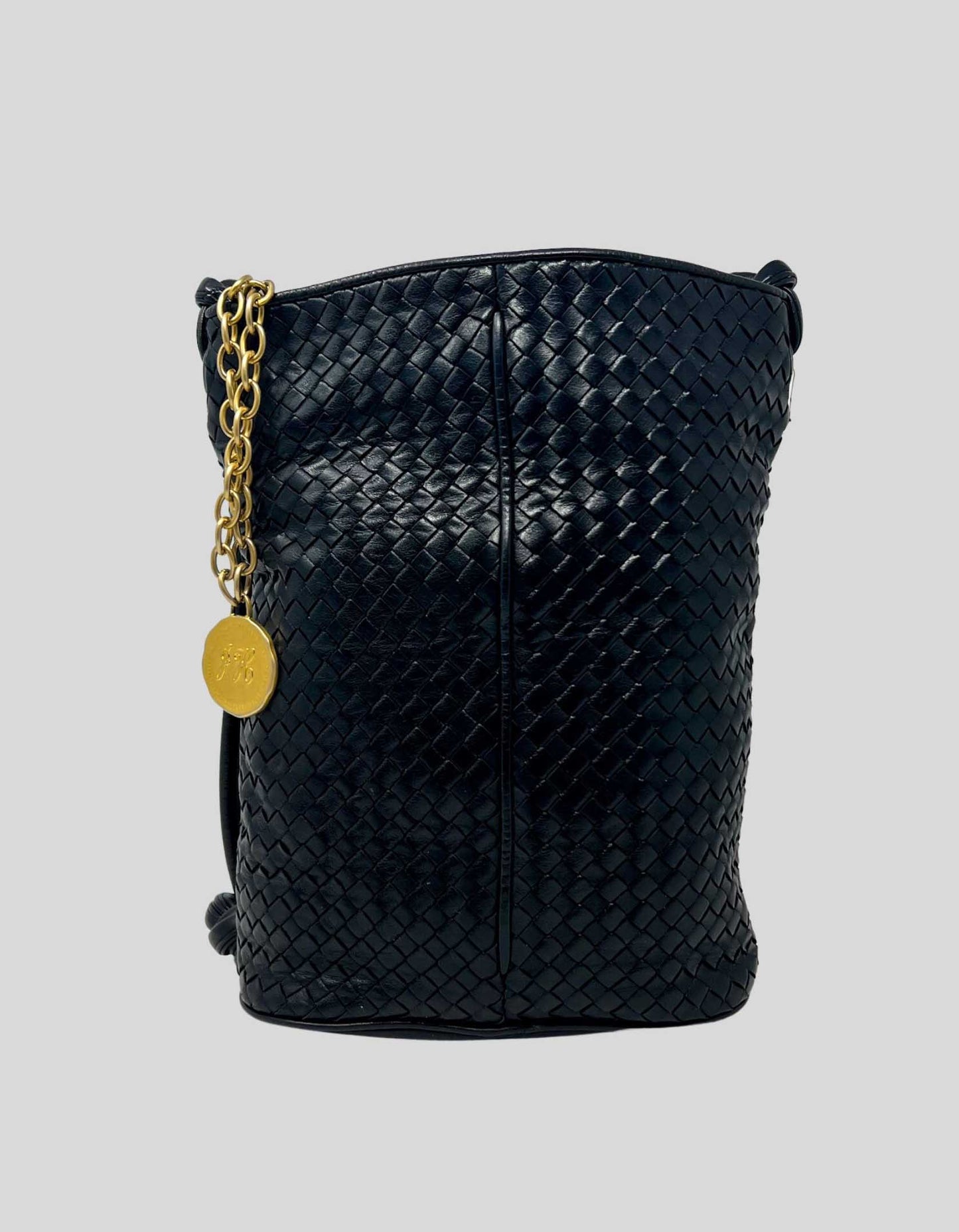 Jay Herbert Sharif Woven Bucket Bag