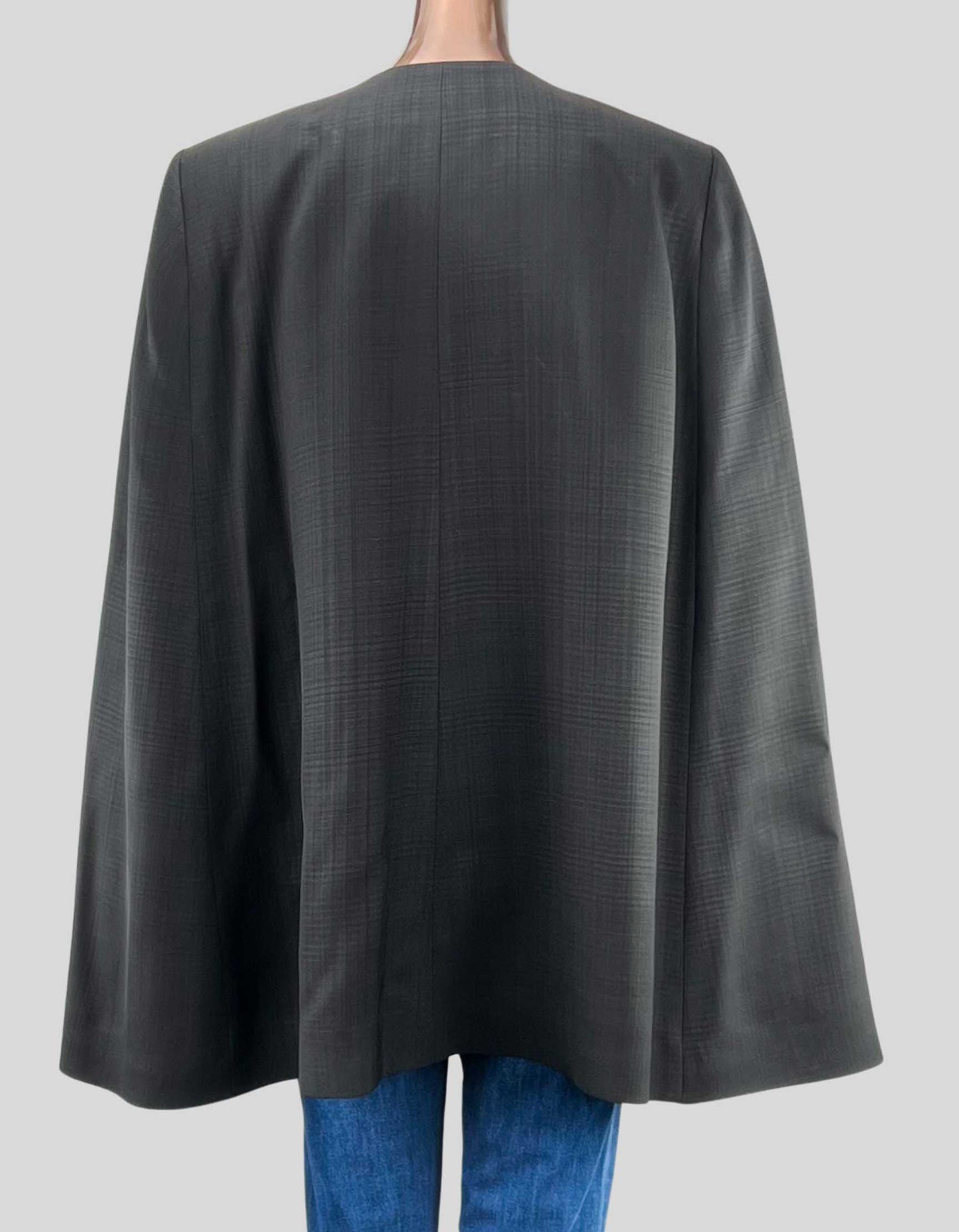 Totême Black Dinner Cape Blazer - M | 6 US | 38 FR