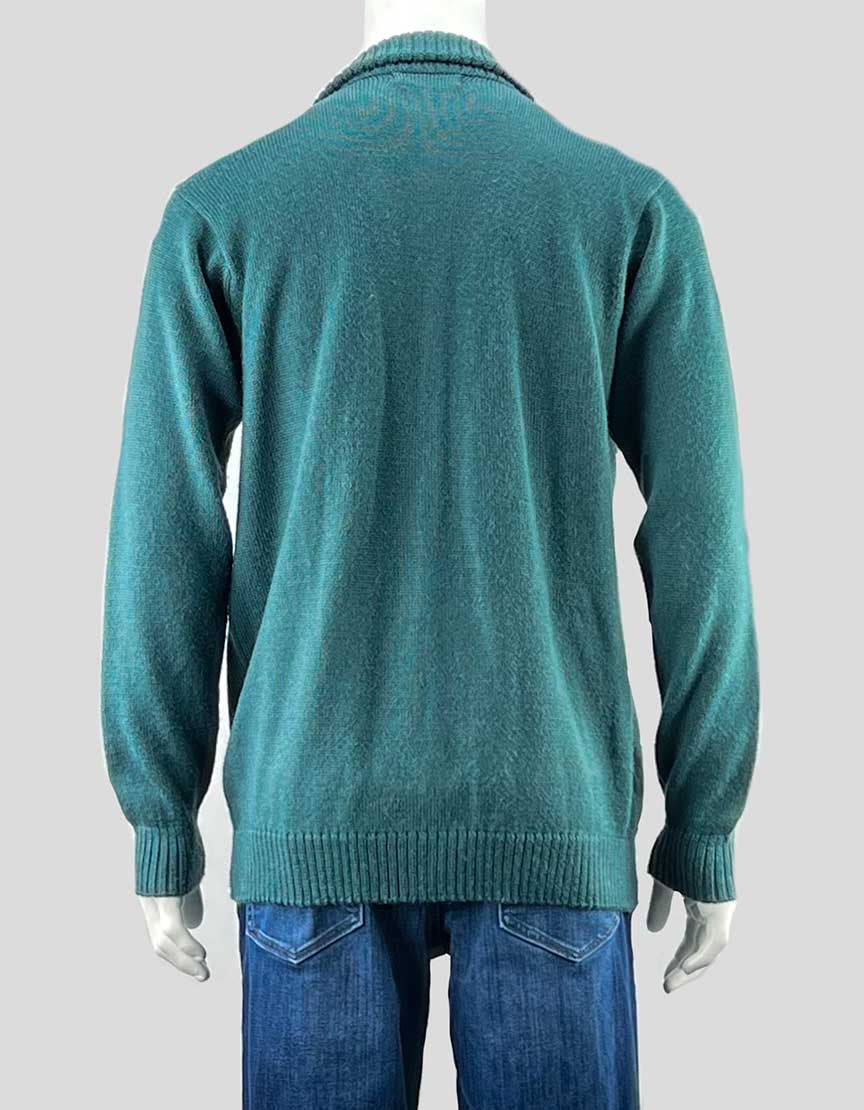 DUHALL front zip sweater - X-Large