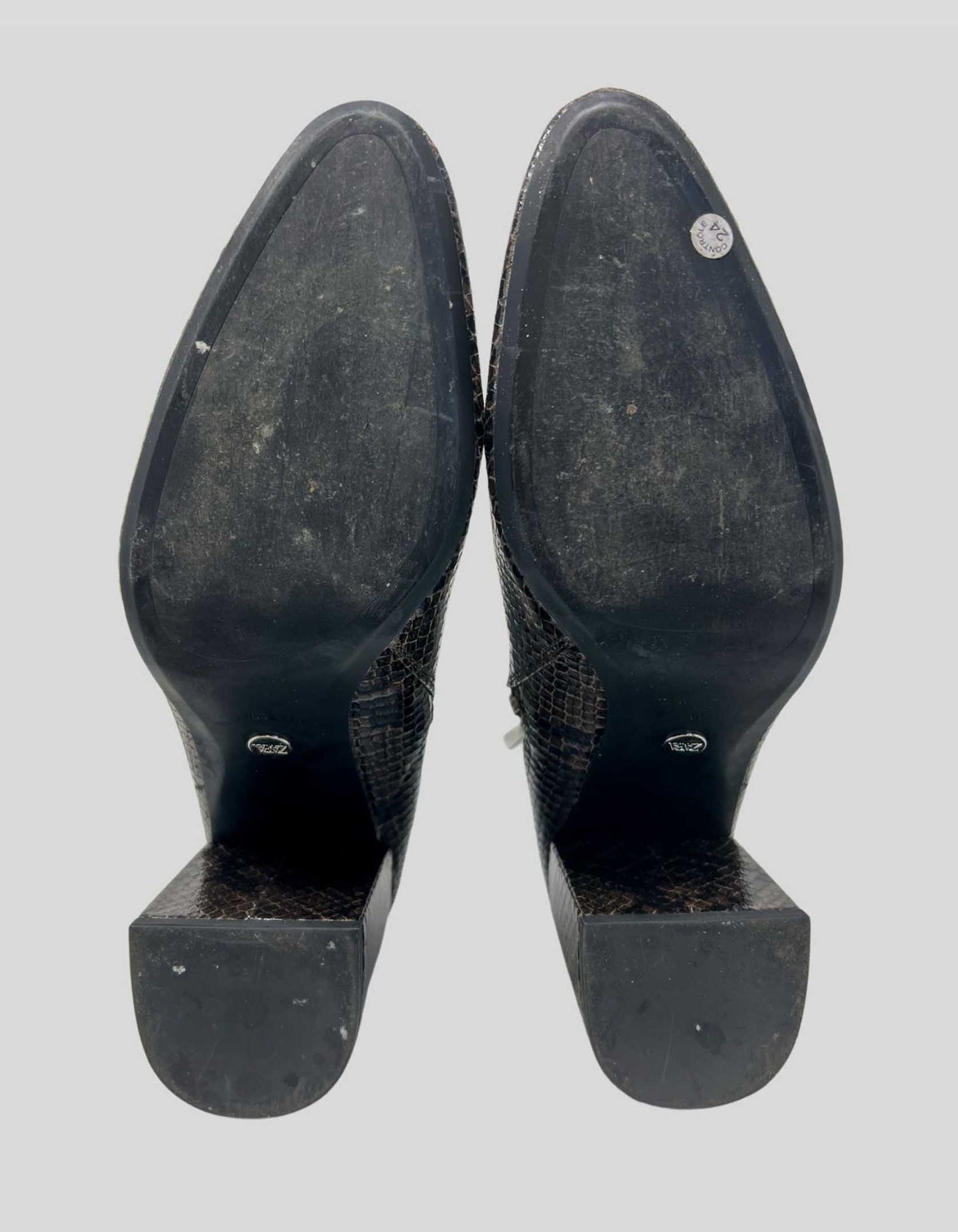 ZARA Python Boots - 39 IT | 9 US