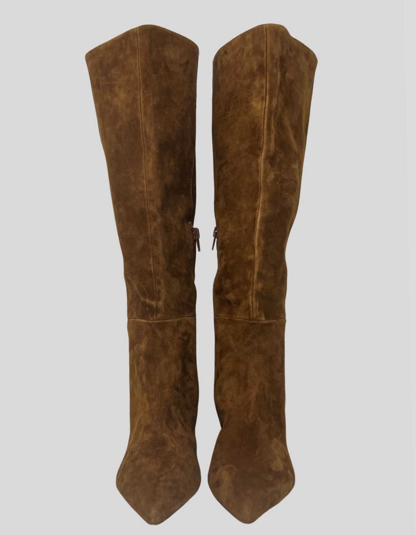 Steve Madden Forrest Suede Pointed Toe Knee-High Boots - 9.5M US