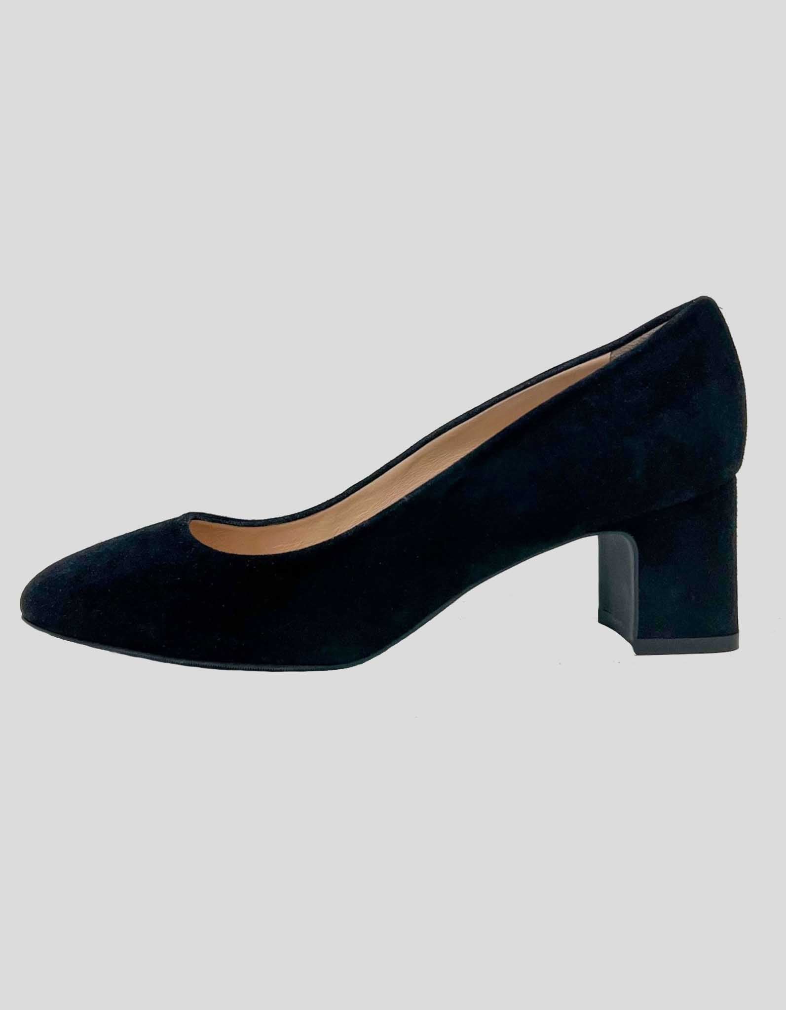STUART WEITZMAN Black Suede Pumps US – LuxAnthropy