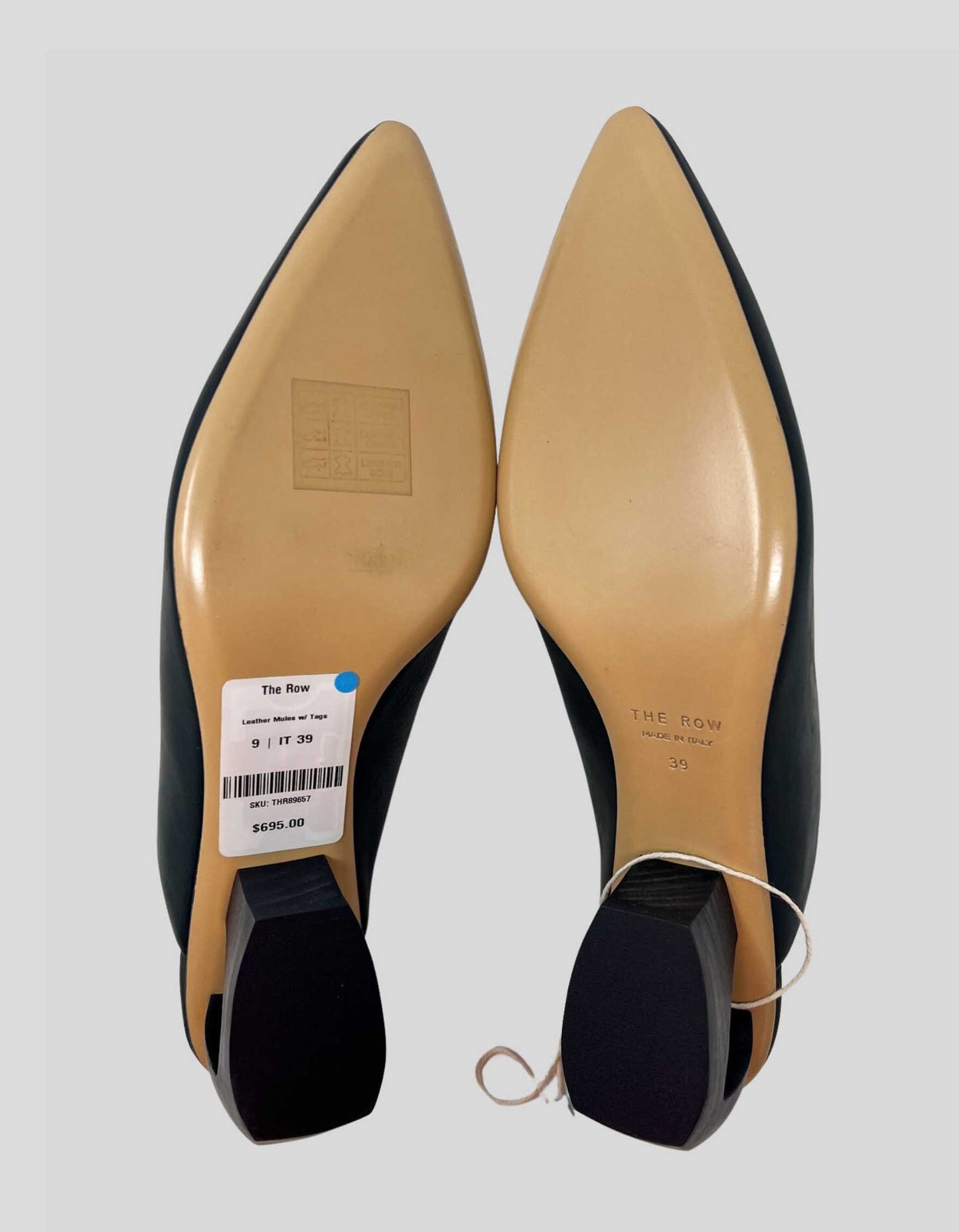THE ROW Black Mules w/ Tags - 39 IT | 9 US