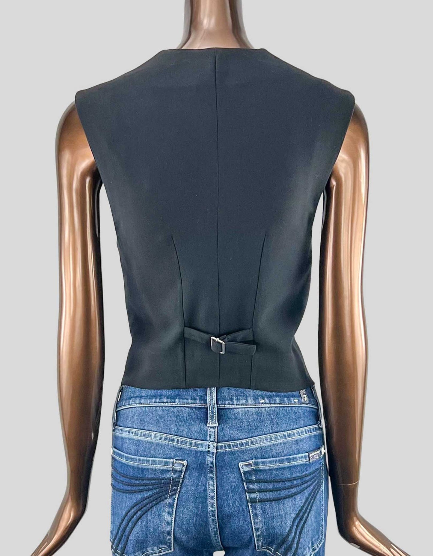 & OTHER STORIES Black Vest - 6 US