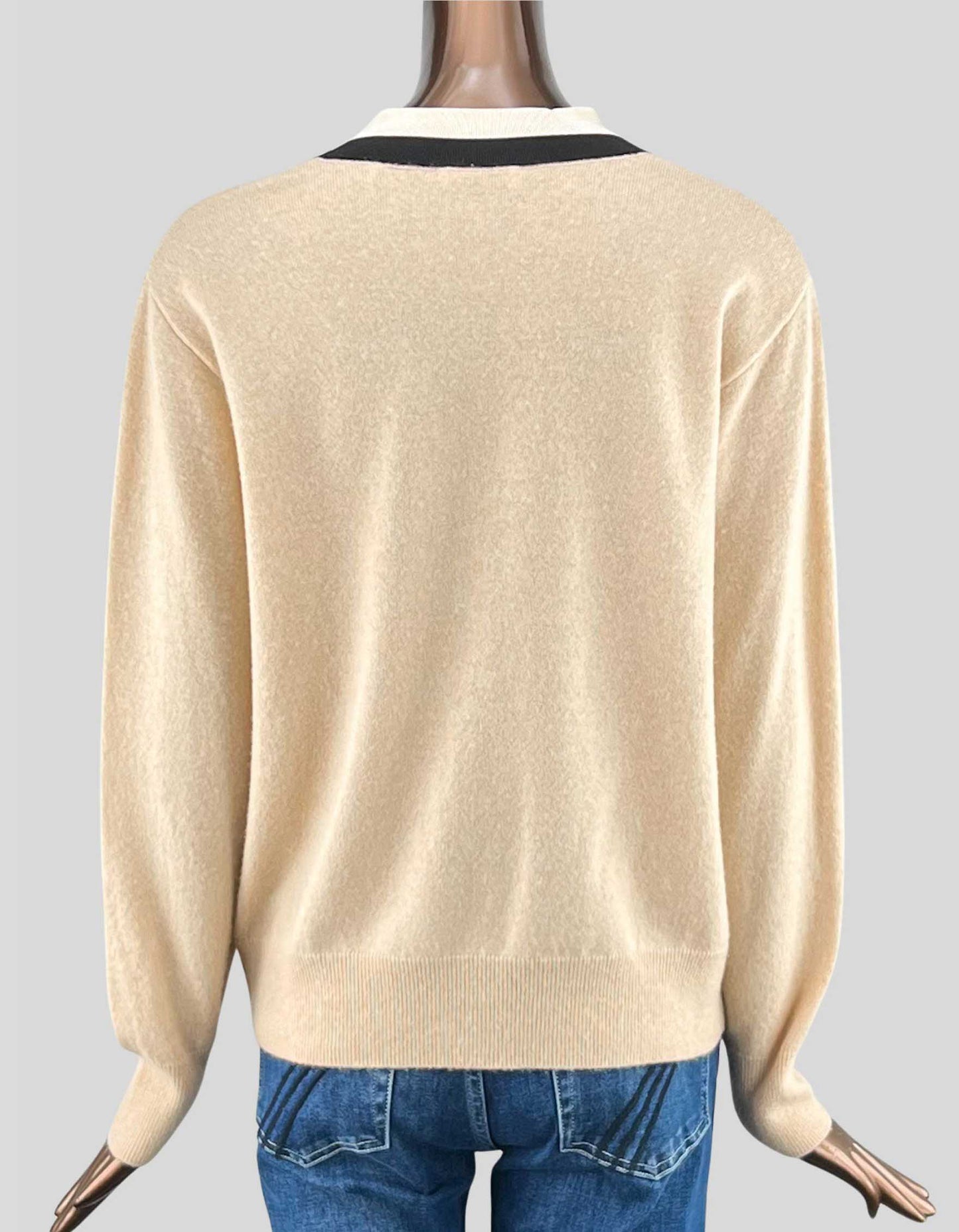 SANDRO Wool and cashmere-blend sweater - 1 | 4 US