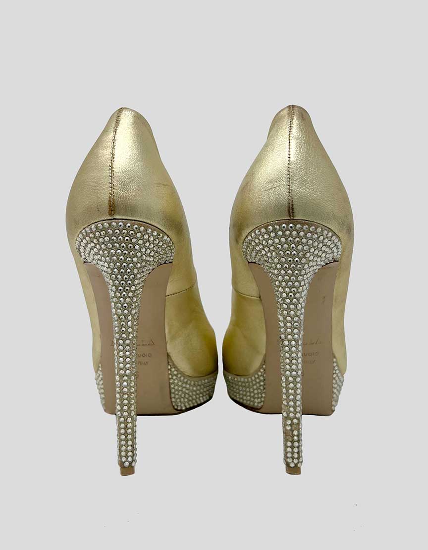 LE SILLA Peep Toe Pumps- 38 IT | 8 US