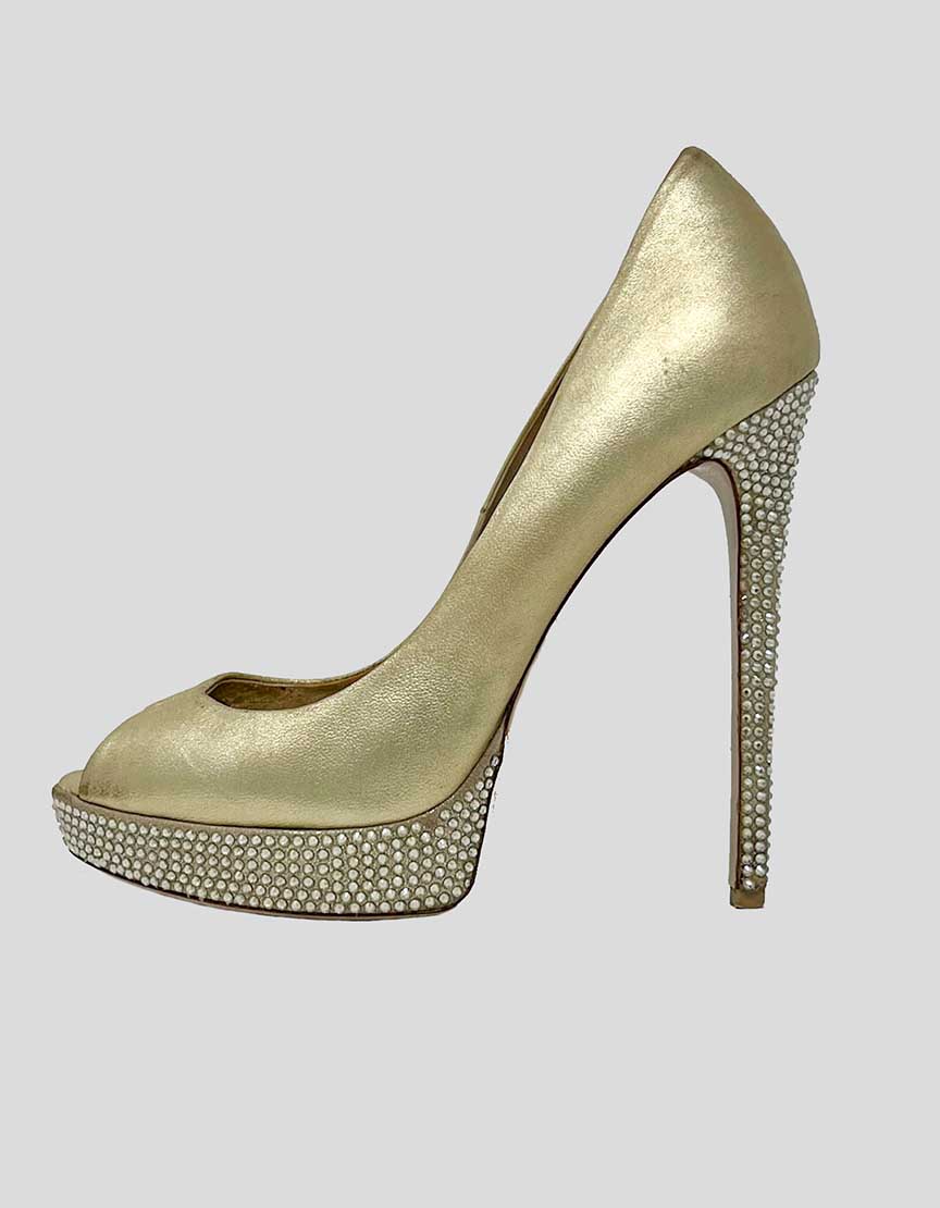LE SILLA Peep Toe Pumps- 38 IT | 8 US