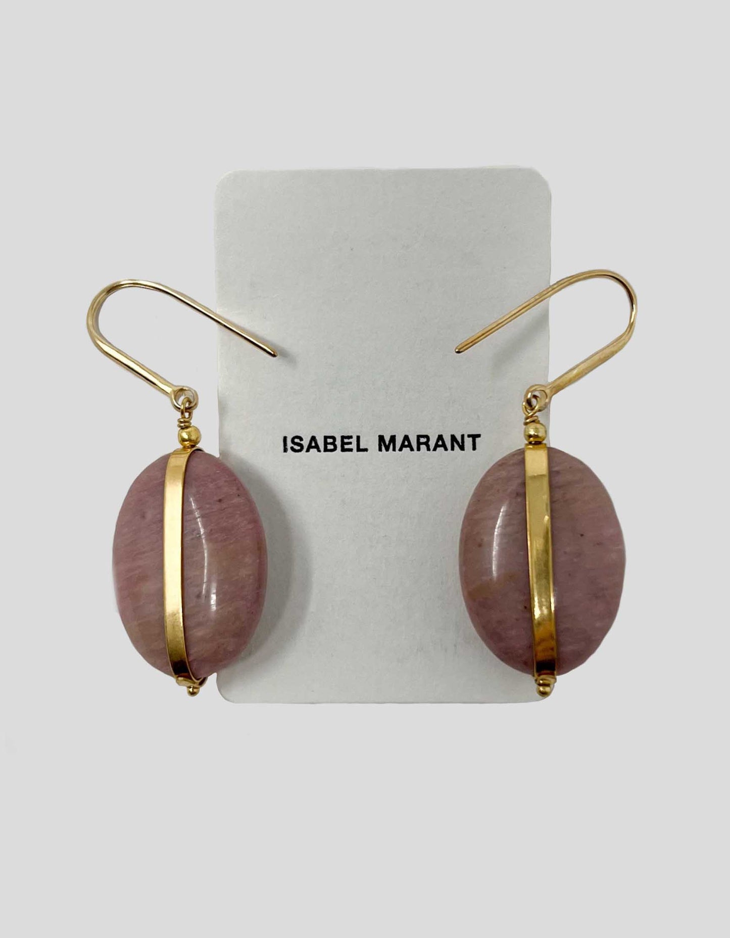 ISABEL MARANT Boucle Mixed Gemstone Drop Earrings