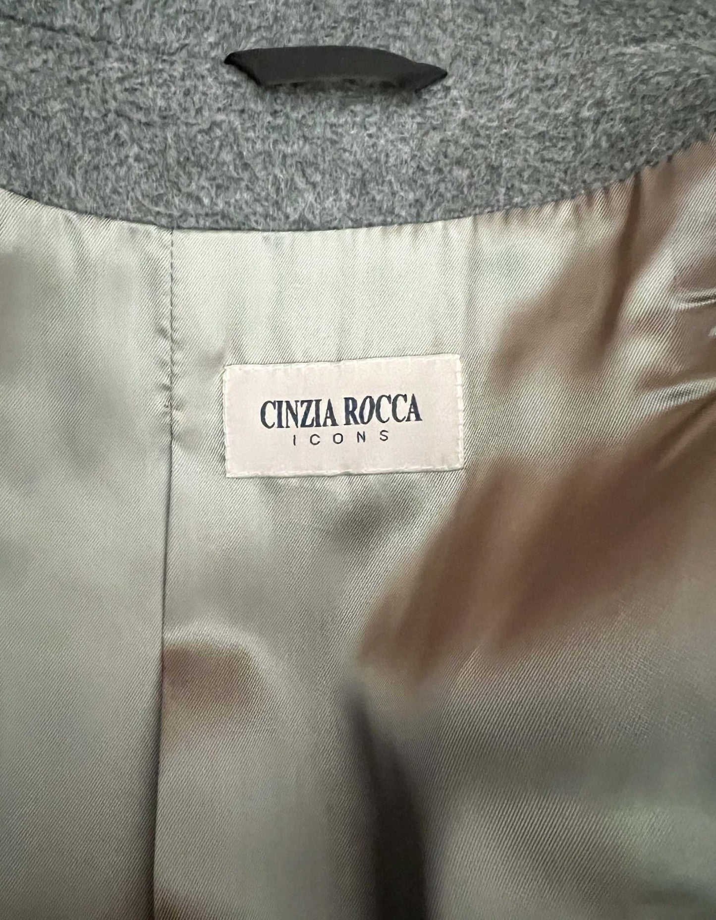 CINZIA ROCCO Long Wool Coat - 52 IT | 16 US