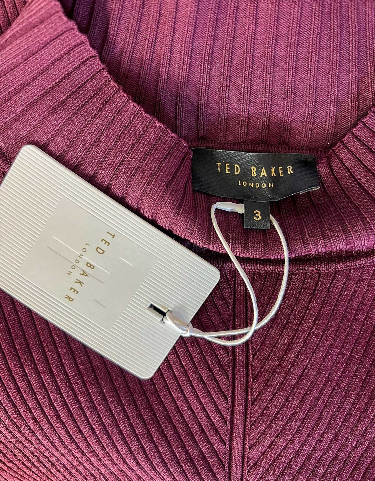 TED BAKER Mock Neck Sweater w/ Tags - 3 | 8 US