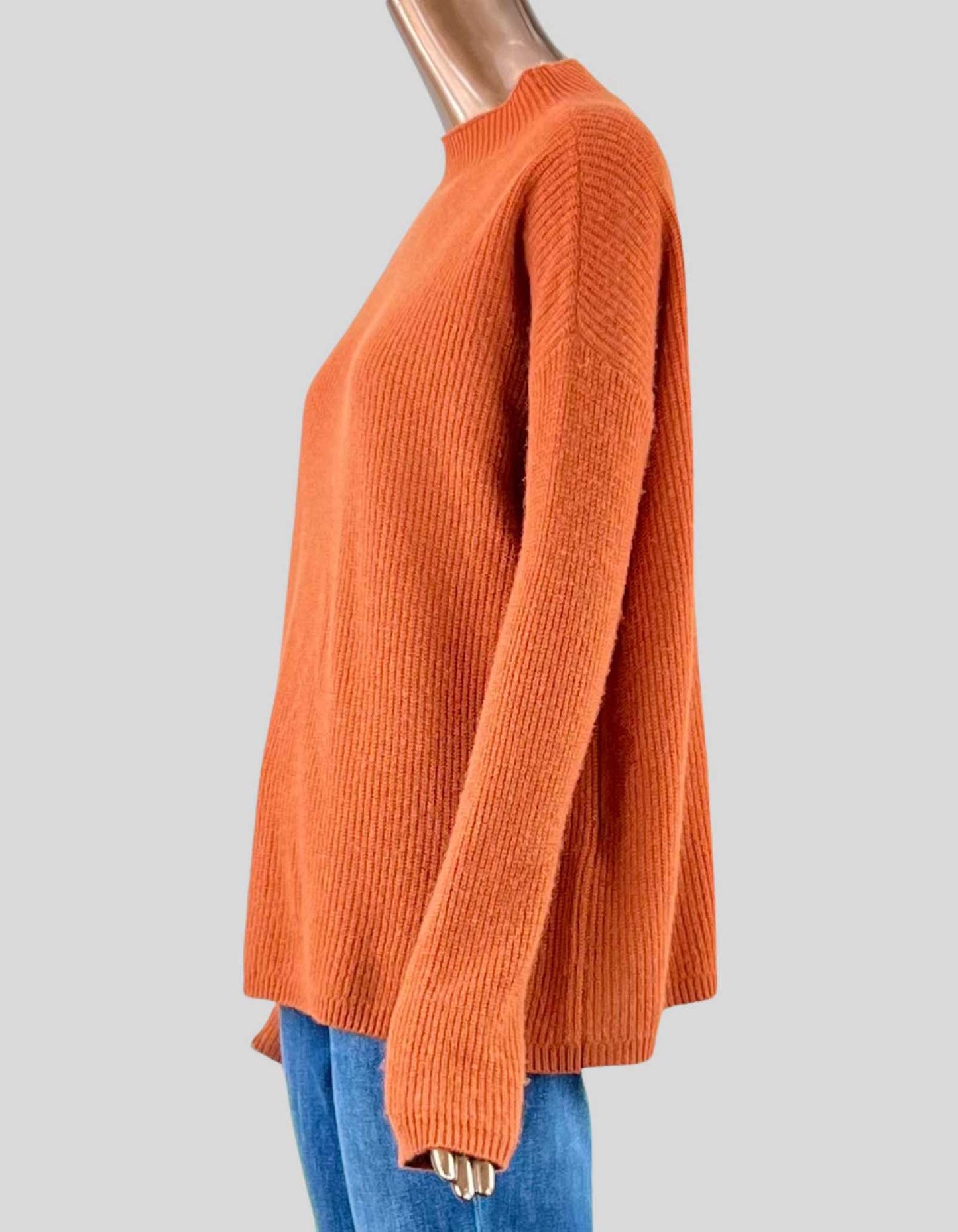 CULT GAIA Cashmere Mock Neck Sweater - Medium