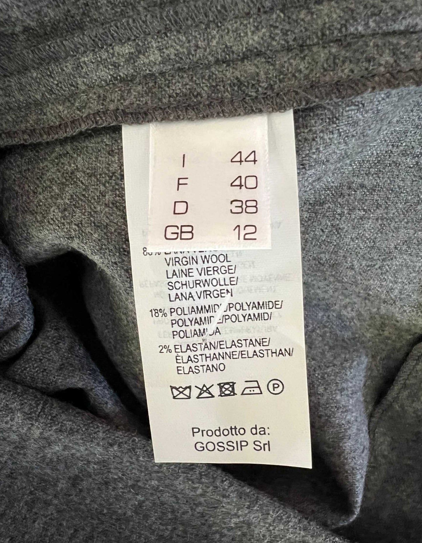 PAUL STUART Women's Flannel Zip Back Top w/ Tags - 8 US