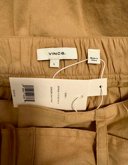 VINCE Wide-Leg Cotton Cargo Pants w/ Tags - Large