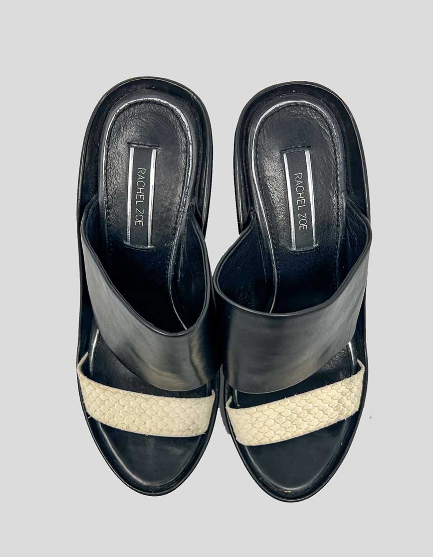RACHEL ZOE Wedge Sandals - 7 Medium US