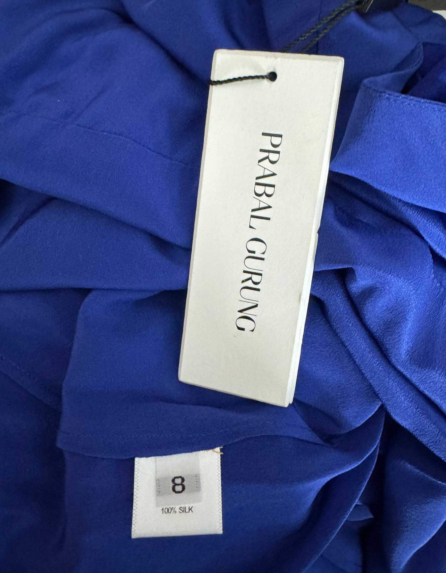 PRABAL GURUNG Halter Tiered Gown w/ Tags - 8 US - LuxAnthropy