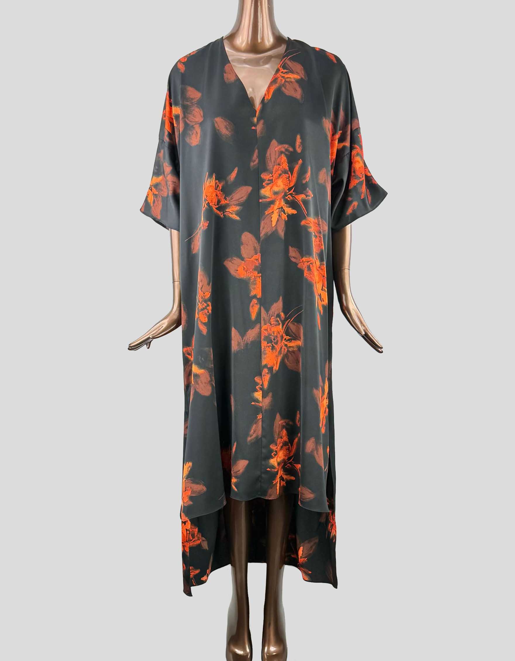 nordstrom silk dress NORDSTROM Midi Dress