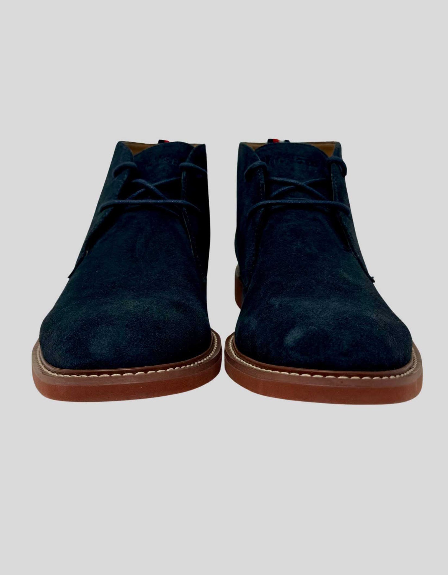 TOMMY HILFIGER Gervis Blue Suede Chukka Boots w/ Tags - 11 M US