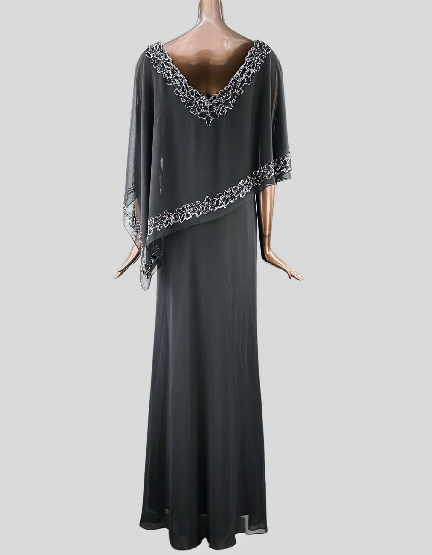 JKARA Sheath Mother of the Bride Dress - 10 US