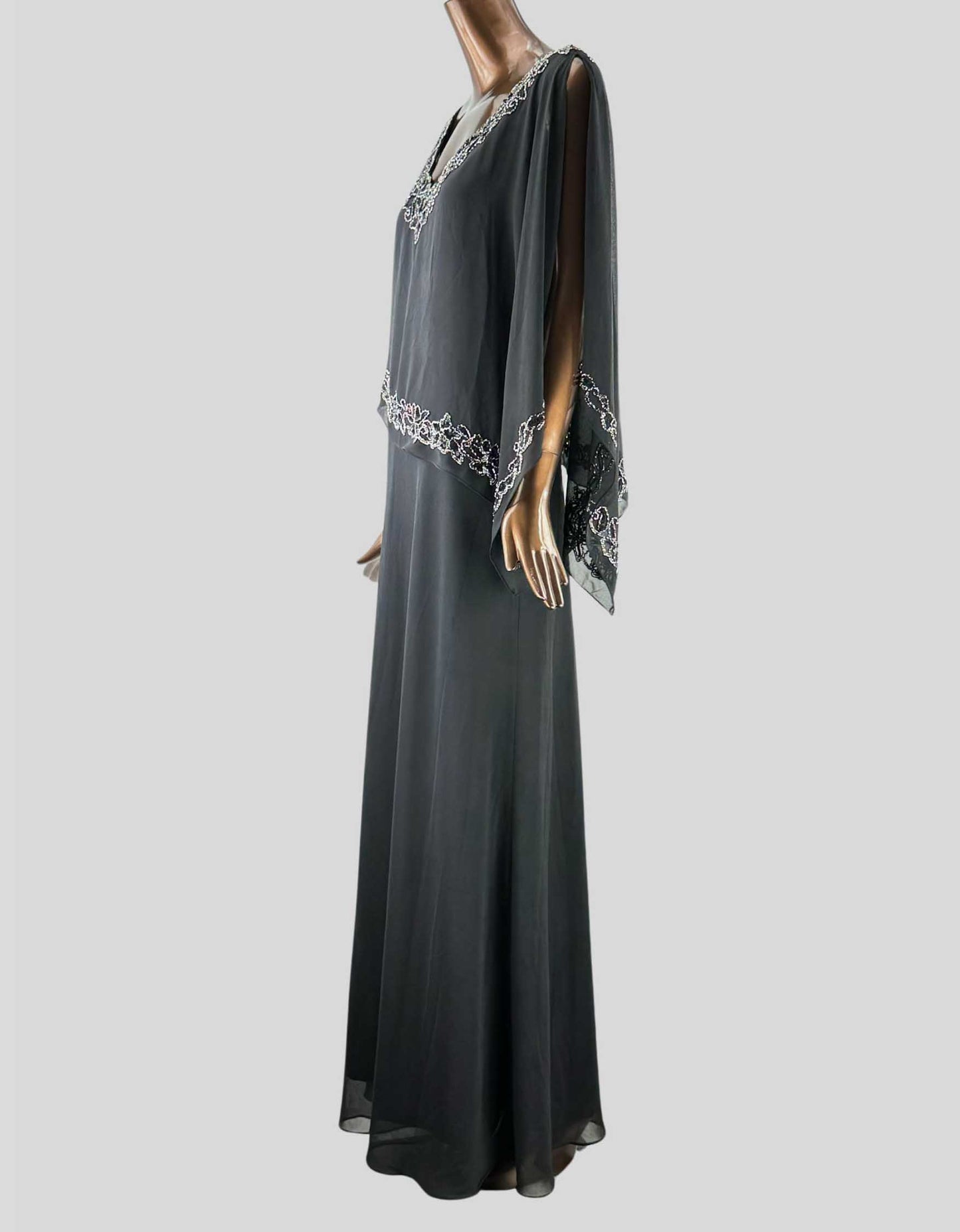 JKARA Sheath Mother of the Bride Dress - 10 US