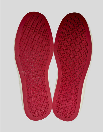 GIORGIO ARMANI Men's Red Sneakers - 9.5 US
