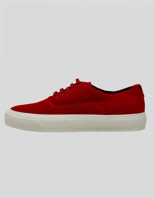 GIORGIO ARMANI Men's Red Sneakers