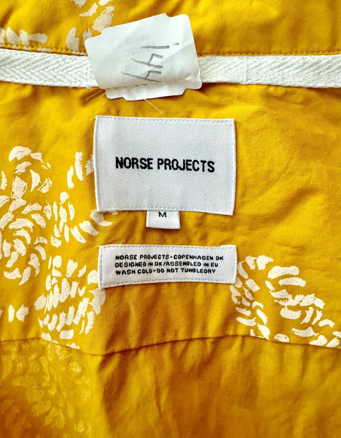 NORSE PROJECTS Carsten Floral Print Short Sleeve Shirt - Medium