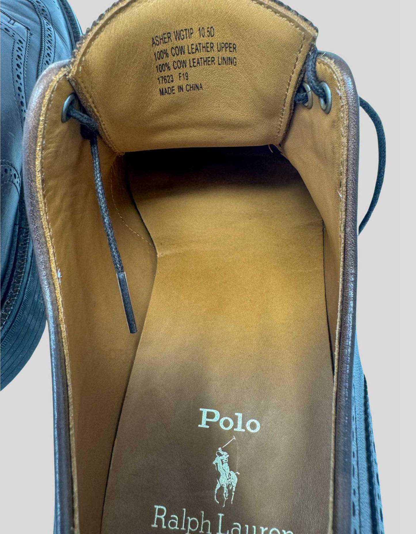 POLO RALPH LAUREN Leather Oxfords - 10.5D US