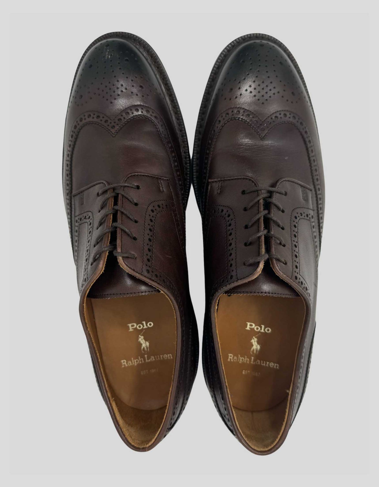 POLO RALPH LAUREN Leather Oxfords - 9.5D US