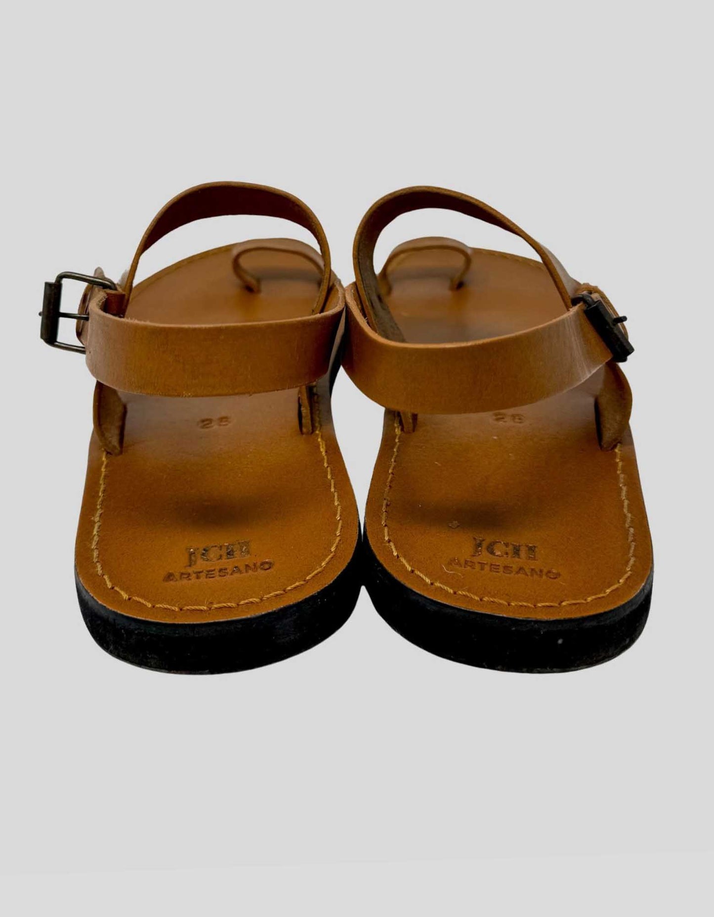 JCH ARTESANO Leather Toe Loop Sandal - 28 CM | 11.5 US