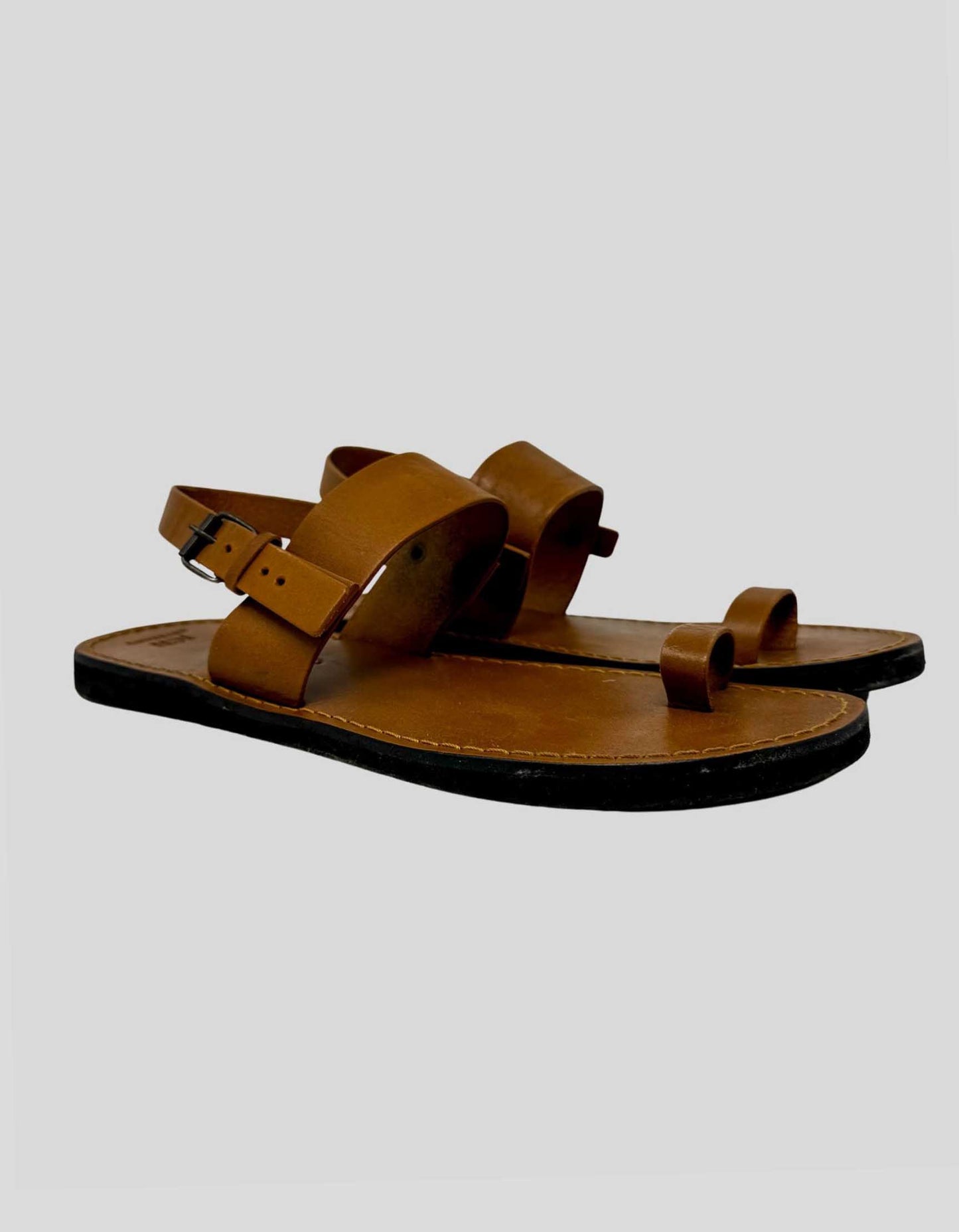 JCH ARTESANO Leather Toe Loop Sandal - 28 CM | 11.5 US