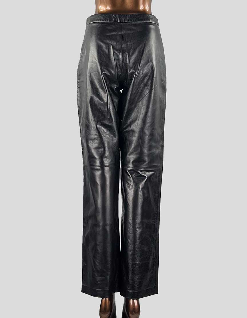 SHIN CHOI Leather Pants - 8 US