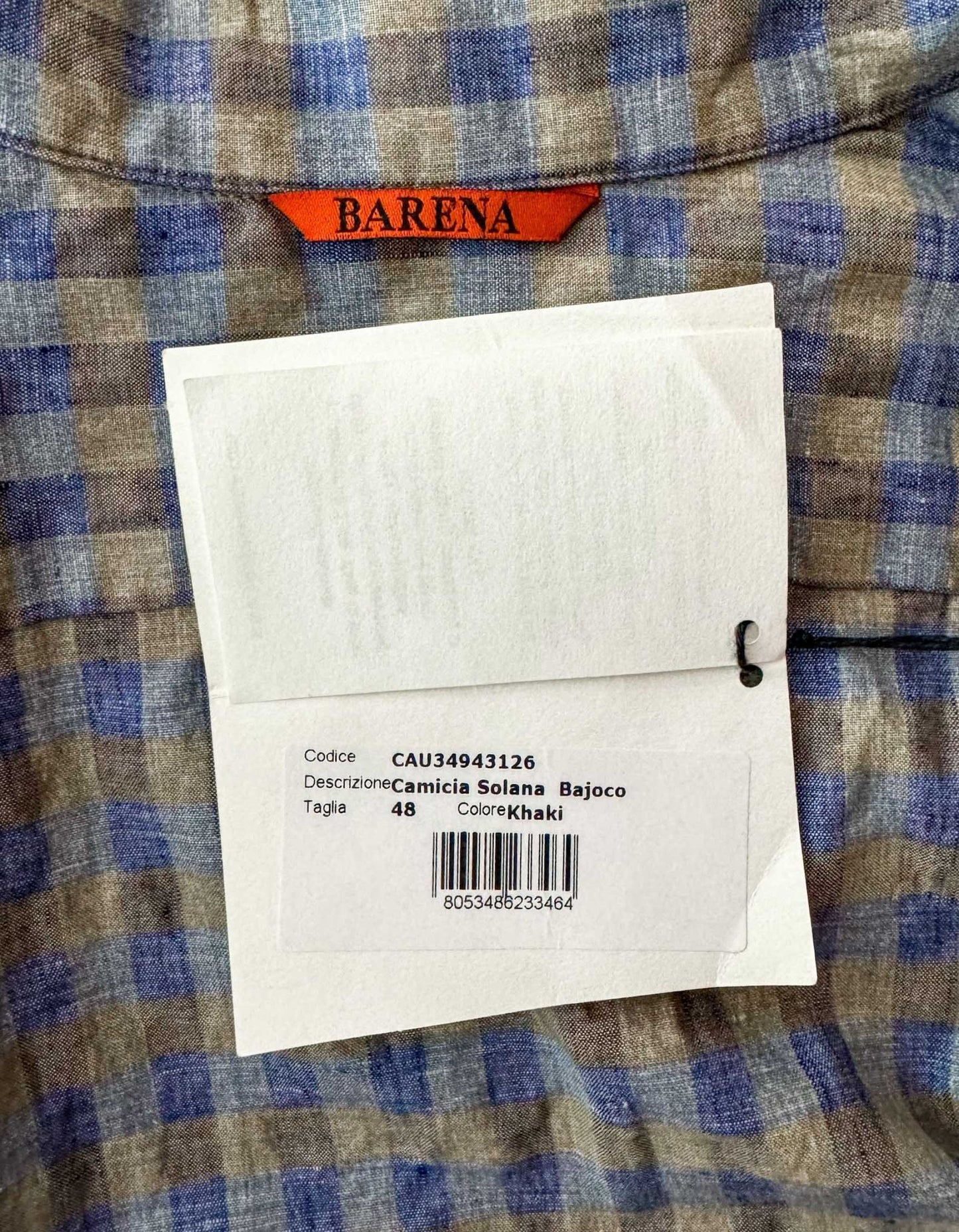 BARENA VENEZIA Shirt w/ Tags - 48 EU | 38 US