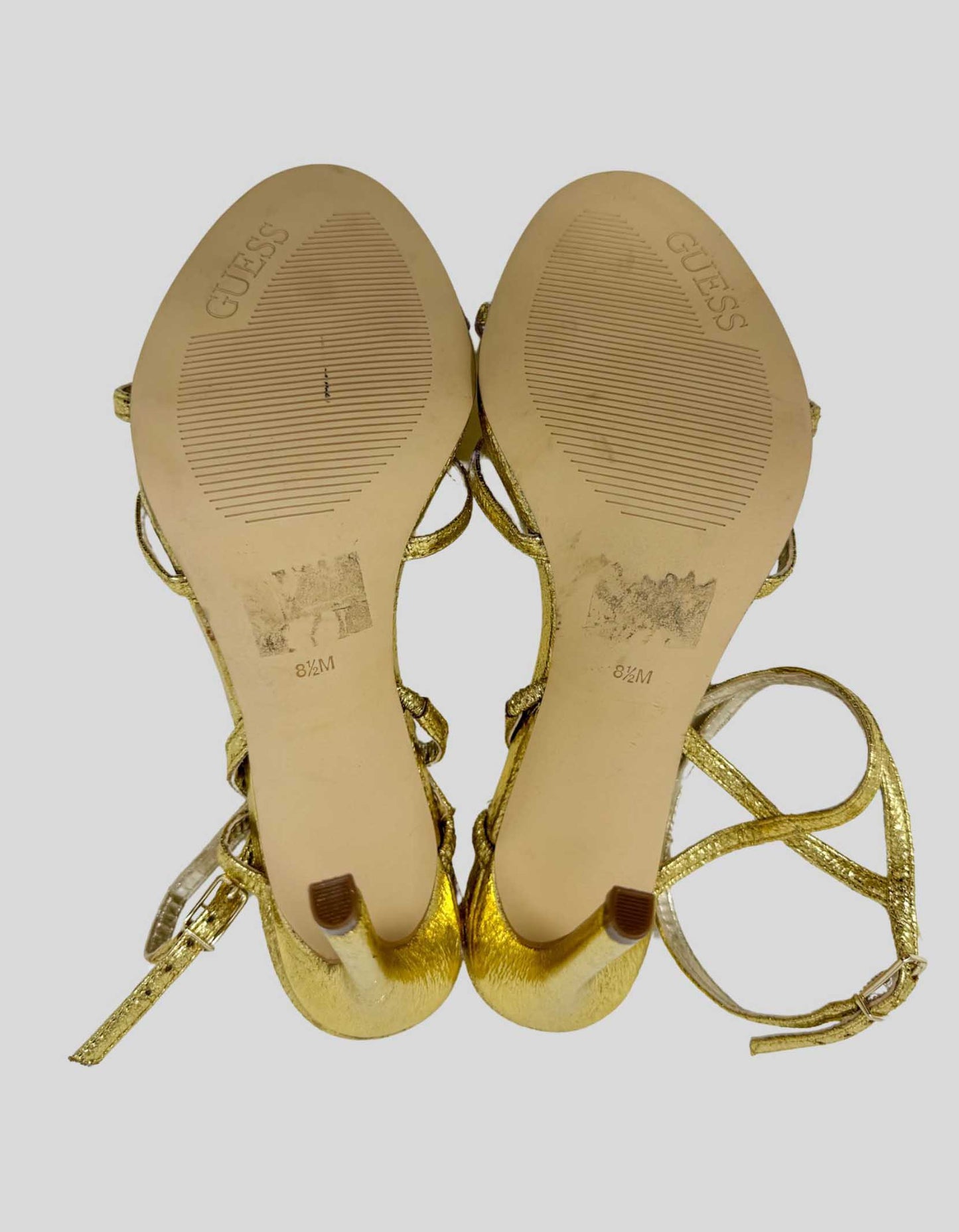 GUESS Gold Heels - 8.5M US