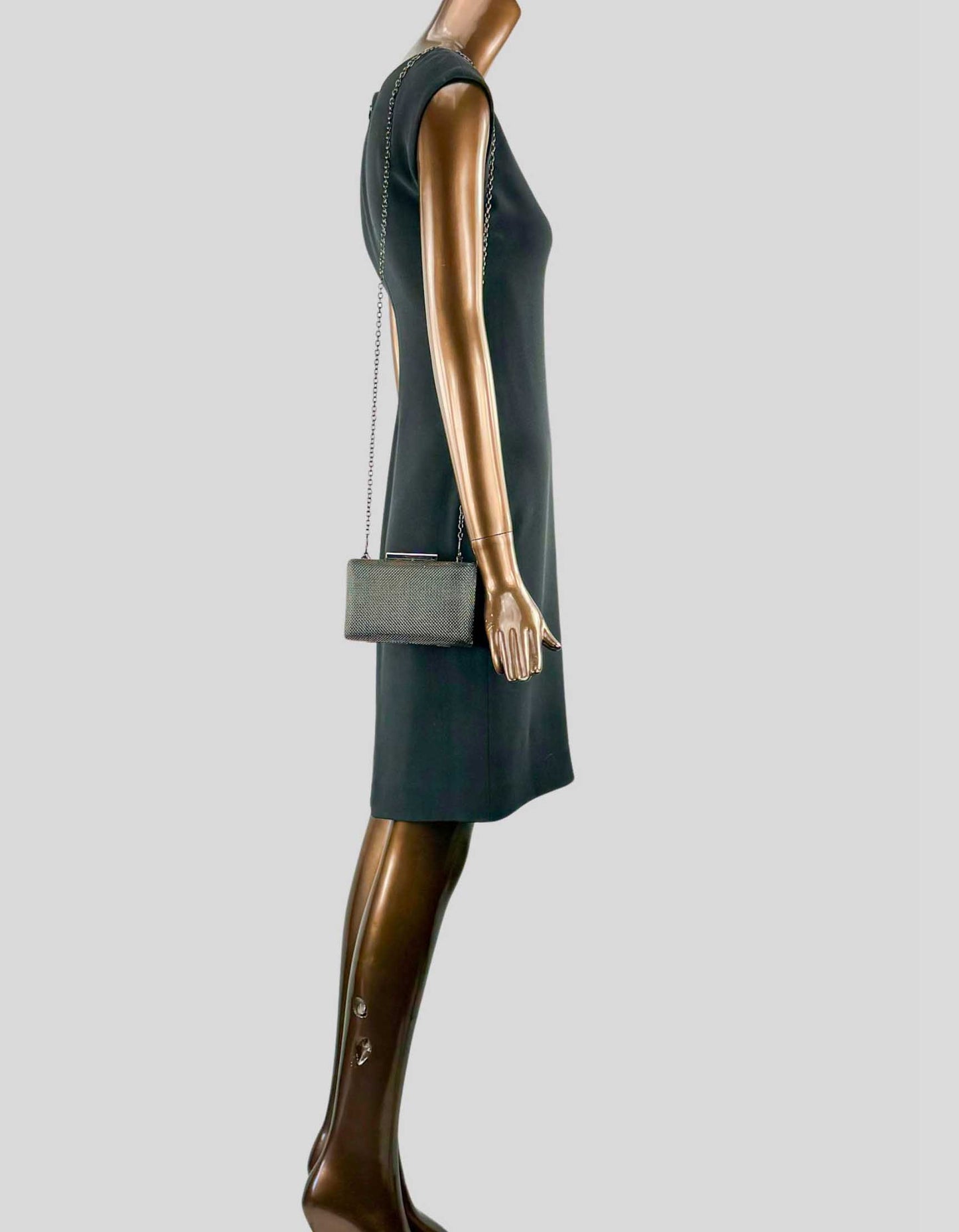 PARFOIS Metal Mesh Party Clutch - O/S