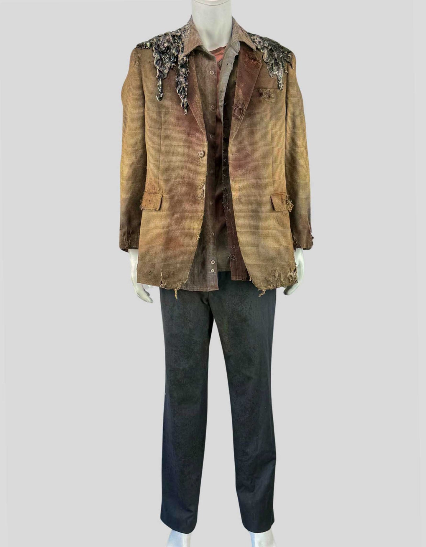 THE WALKING DEAD 'Metalhead Walker' 4-Piece Men's Costume - Large
