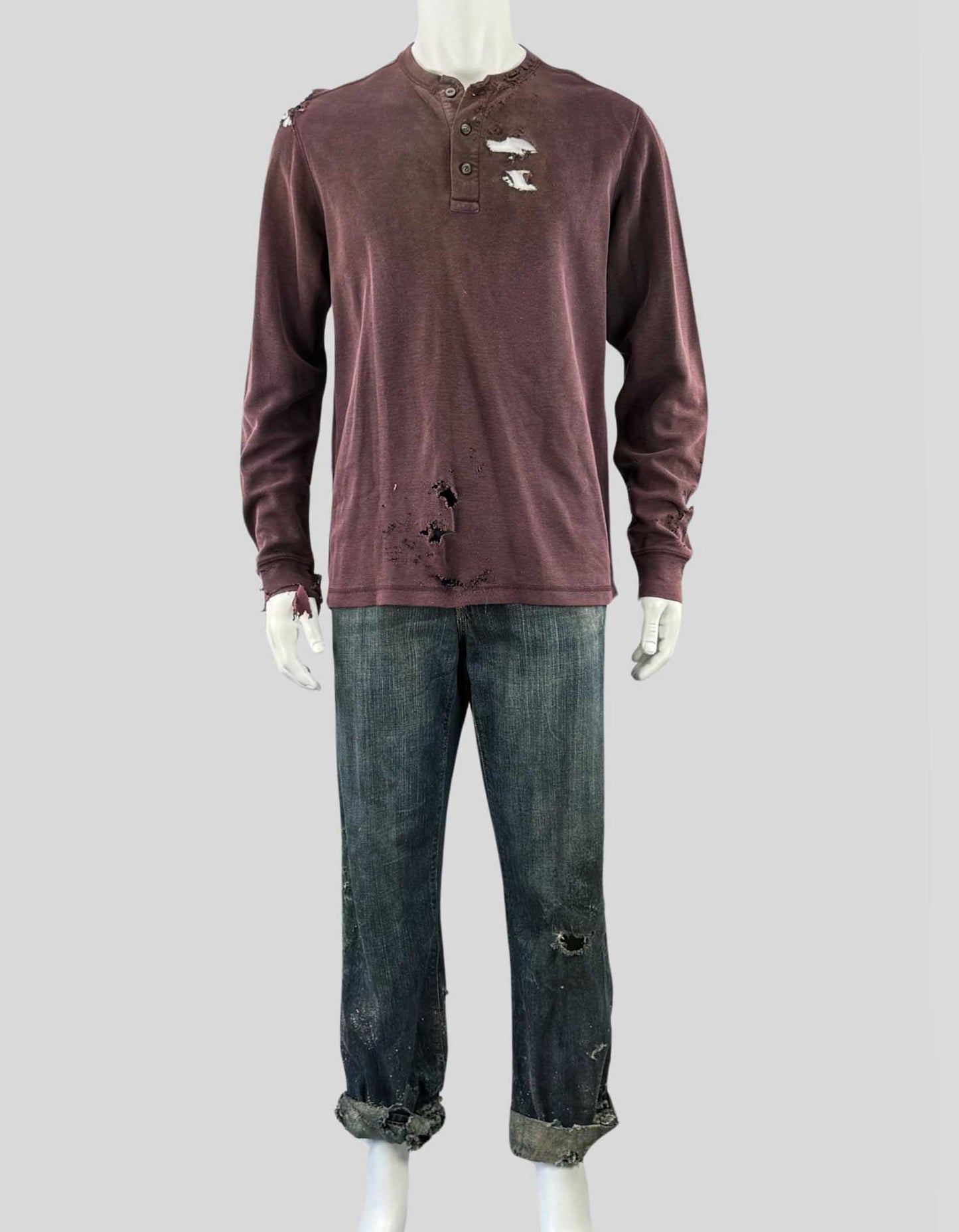 THE WALKING DEAD Men's Original Walker 3-Piece Costume (16 of 30) - Medium