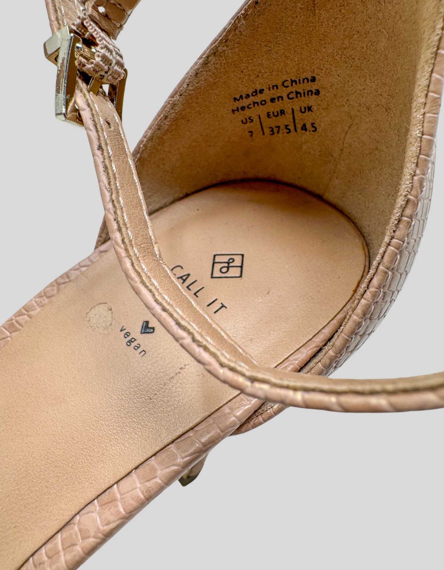 CALL IT SPRING Heel Sandals - 7 US