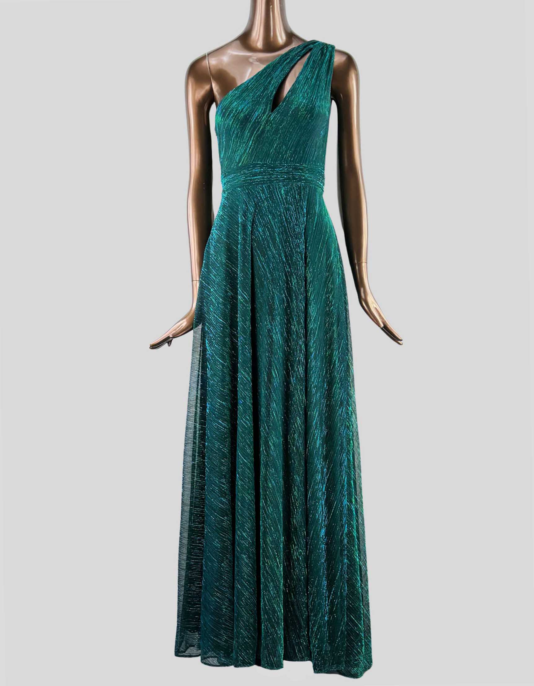 BETSY & ADAM One Shoulder Long Dress - 2 US LuxAnthropy BETSY & ADAM One Shoulder Long Dress - 2 US LuxAnthropy