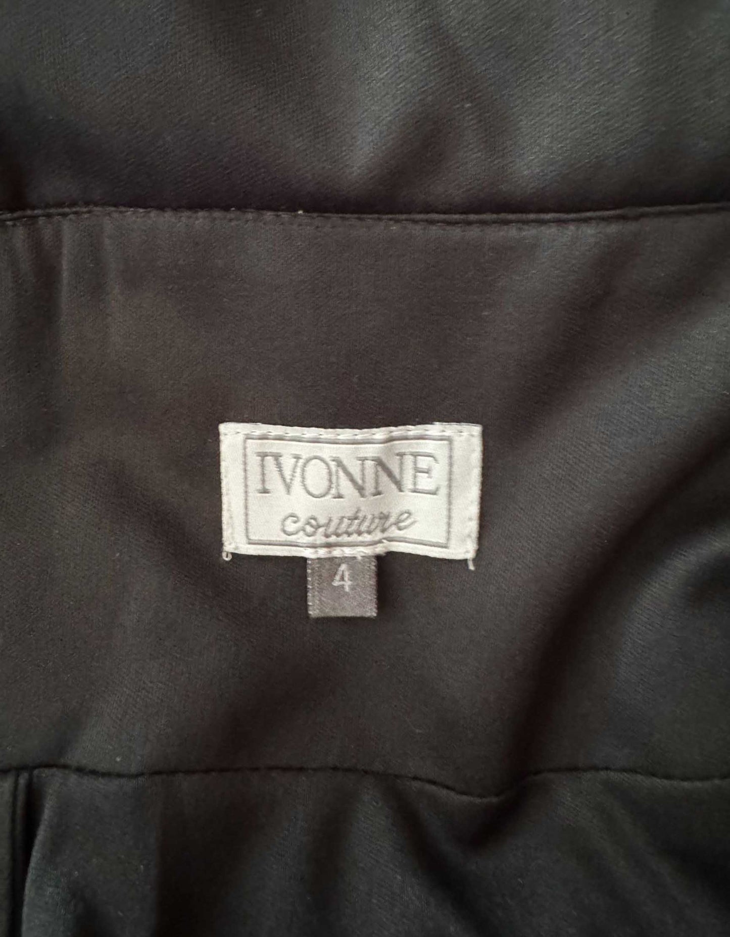 IVONNE Couture Gold Long Dress - 4 US