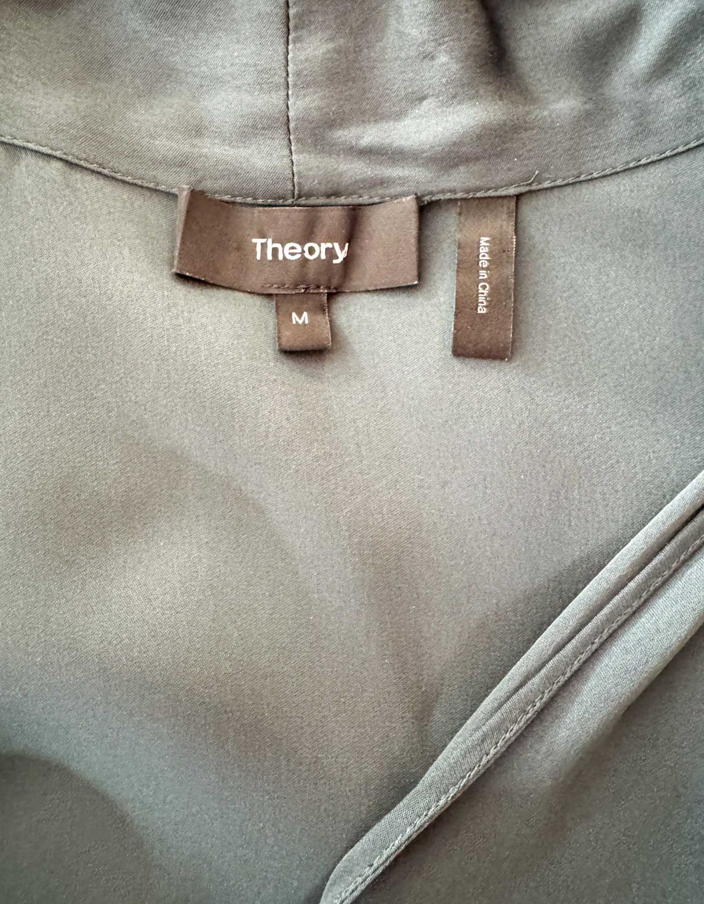 THEORY Silk Blouse - Medium