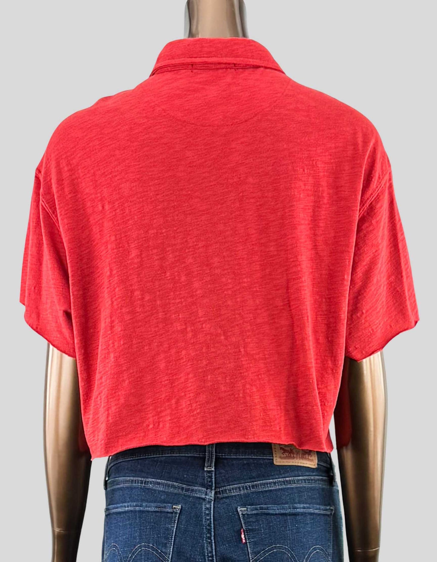 JUNK FOOD CLOTHING Chiefs Crop Tee - Small
