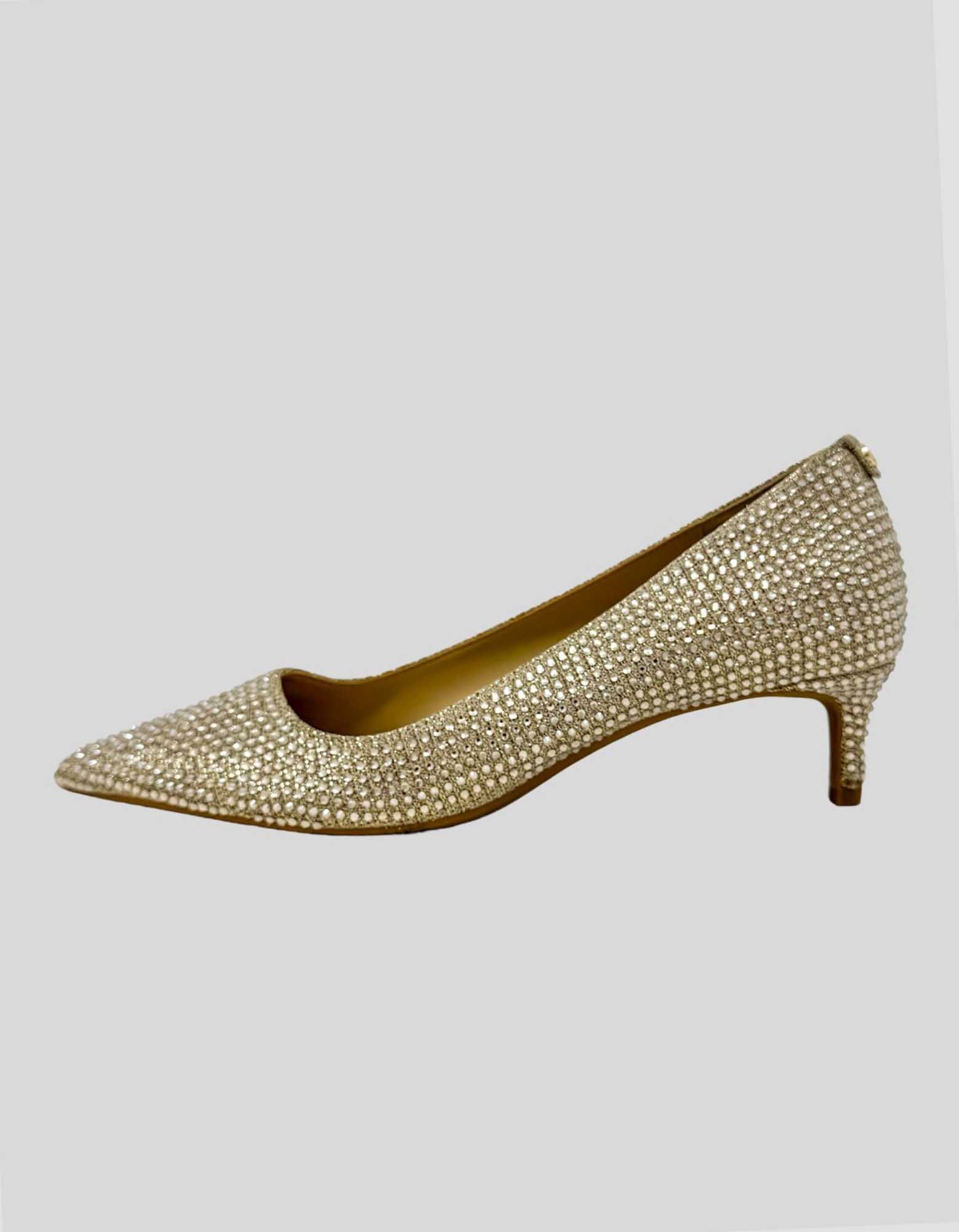 KORS MICHAEL KORS Gold Heels 7M US – LuxAnthropy