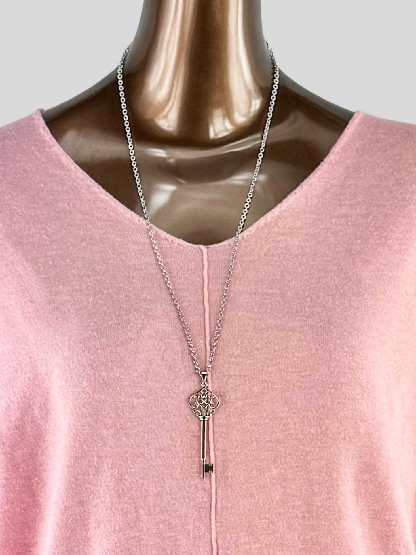 Key Pendent Necklace - One Size