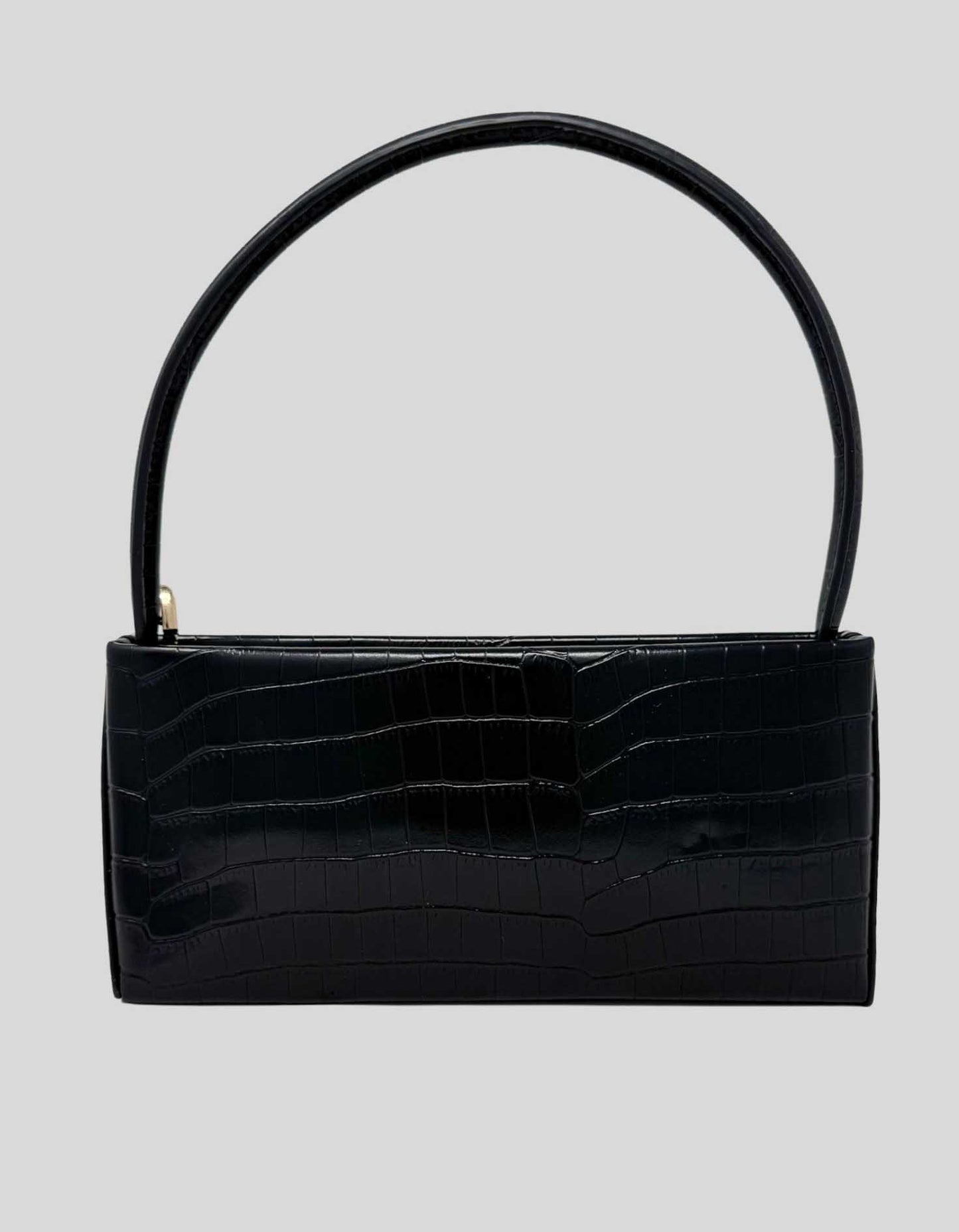 MODA LUXE Crossbody in black croc design - One Size
