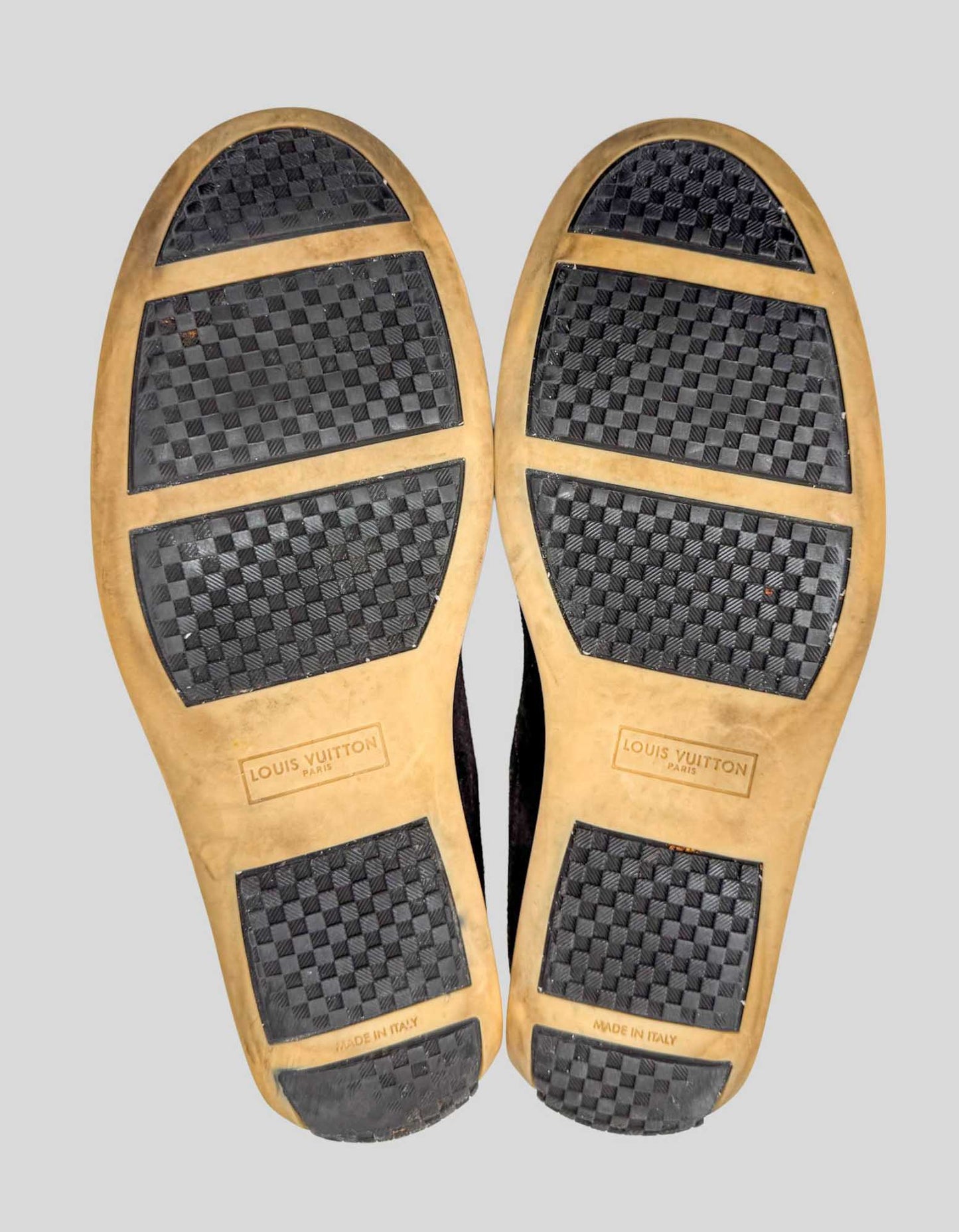 LOUIS VUITTON Monogram Low Top Sneakers - 10.5 US