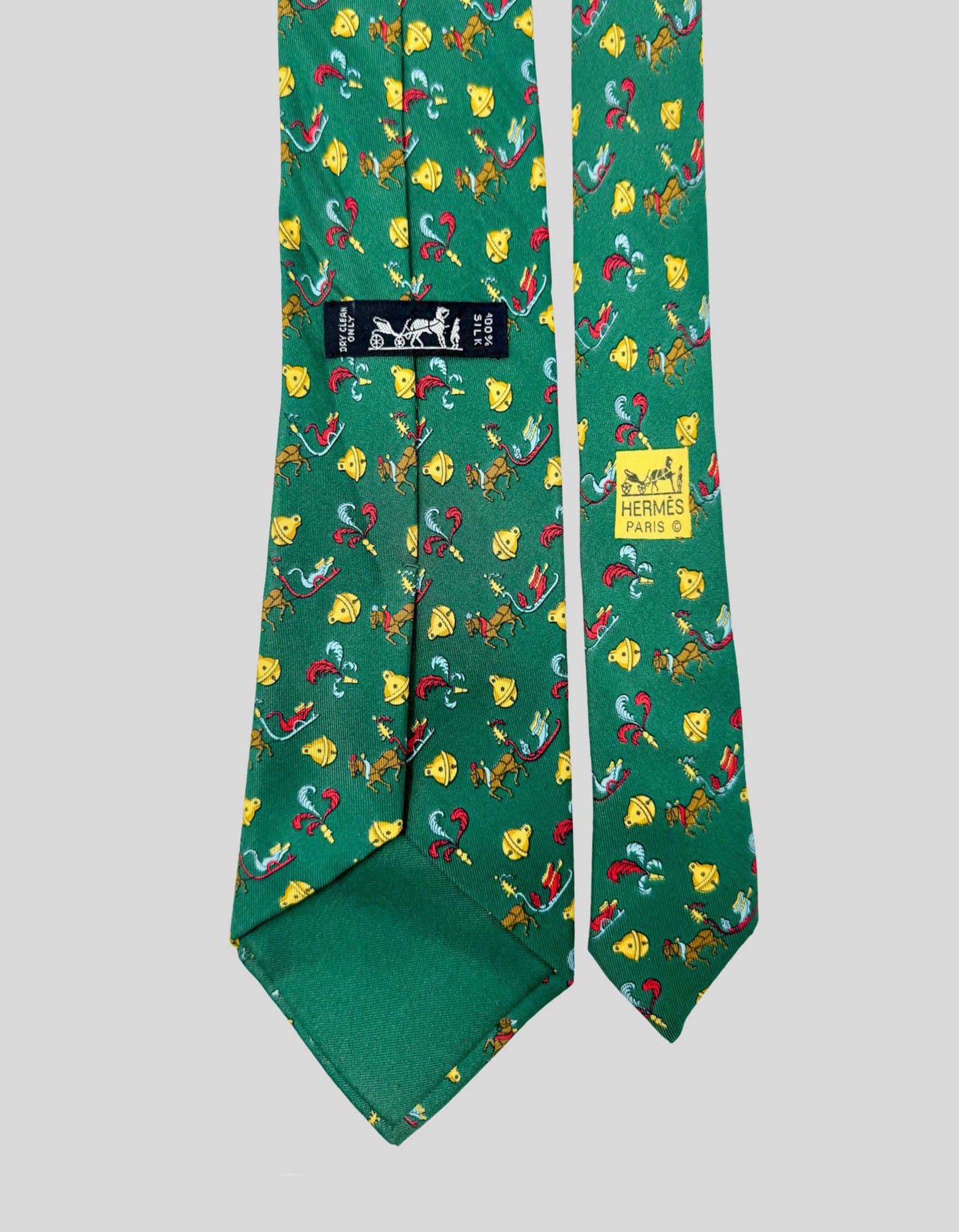 Hermès Silk Patterned Tie