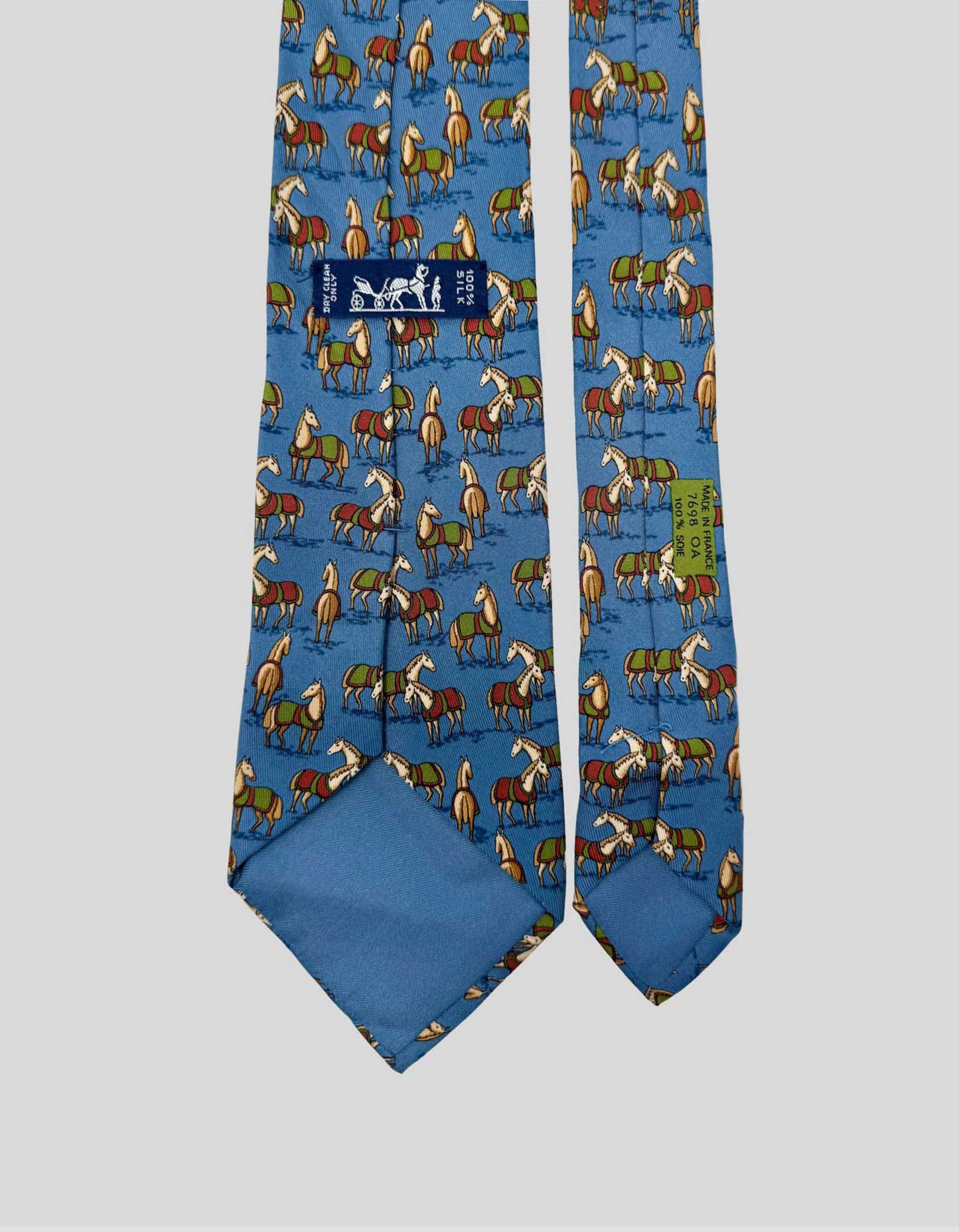 Hermès Silk Patterned Tie